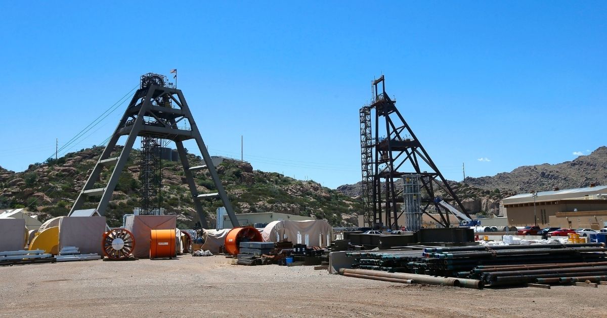 An area of the Resolution Copper site is pictured in a June 2015 file photo.