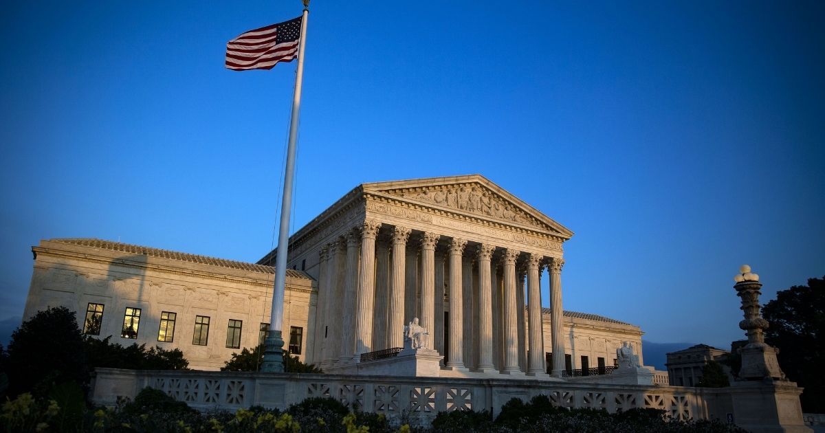 The Supreme Court is seen in the above stock image.