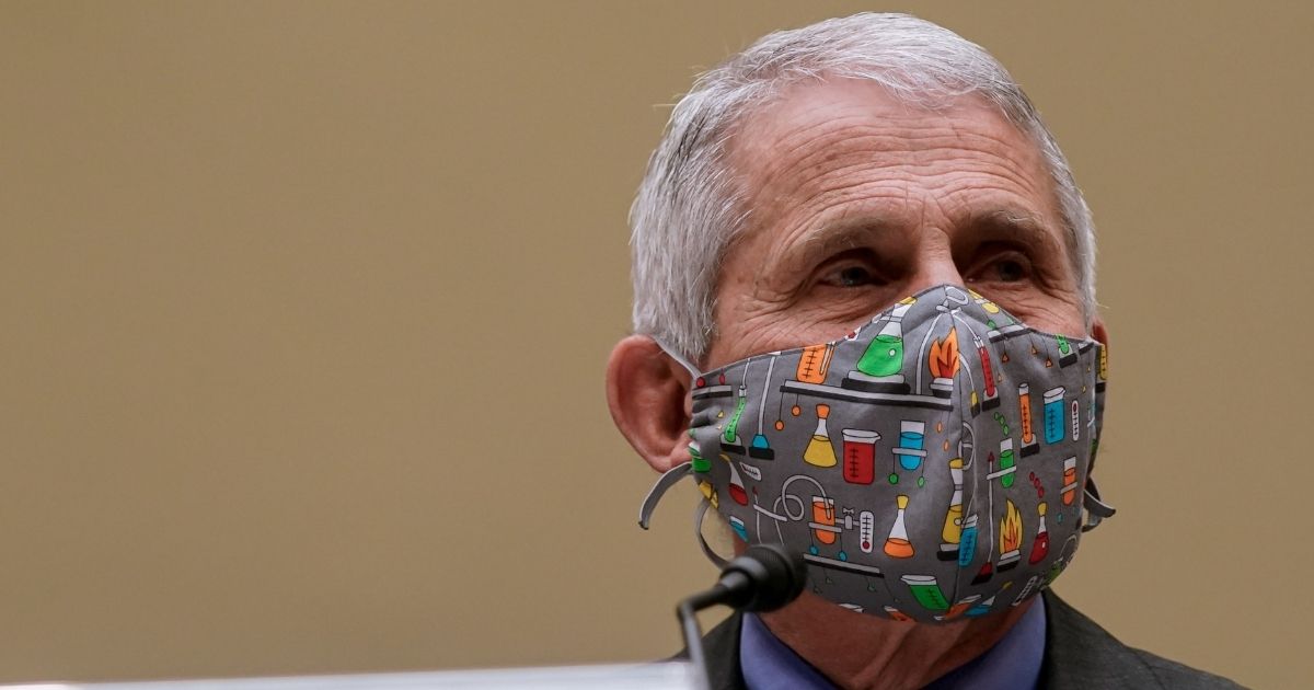 Dr. Anthony Fauci, director of NIAID and chief medical adviser to the president, testifies at a House Select Subcommittee on the Coronavirus Crisis hearing on Thursday on Capitol Hill in Washington, D.C.