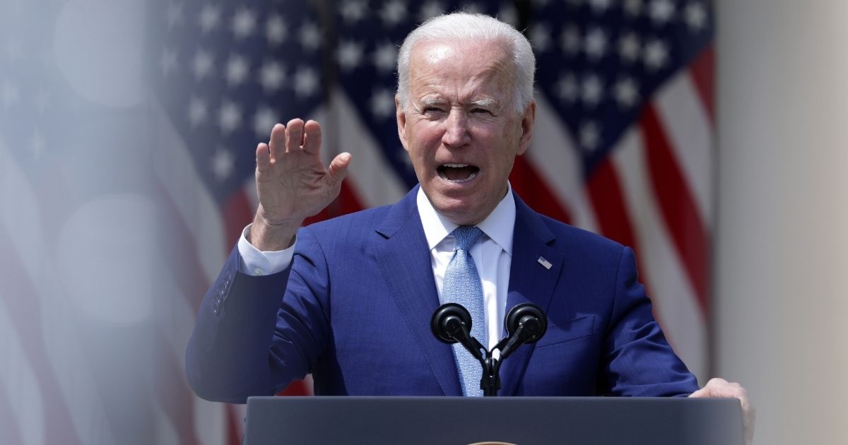 President Joe Biden speaks during an event on gun control in the Rose Garden at the White House on Thursday in Washington, D.C.