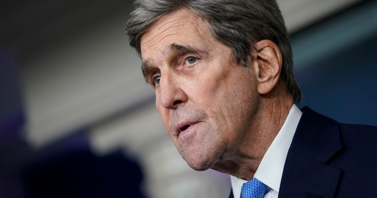 Special Presidential Envoy for Climate John Kerry speaks during a press briefing at the White House on Jan. 27 in Washington, D.C.