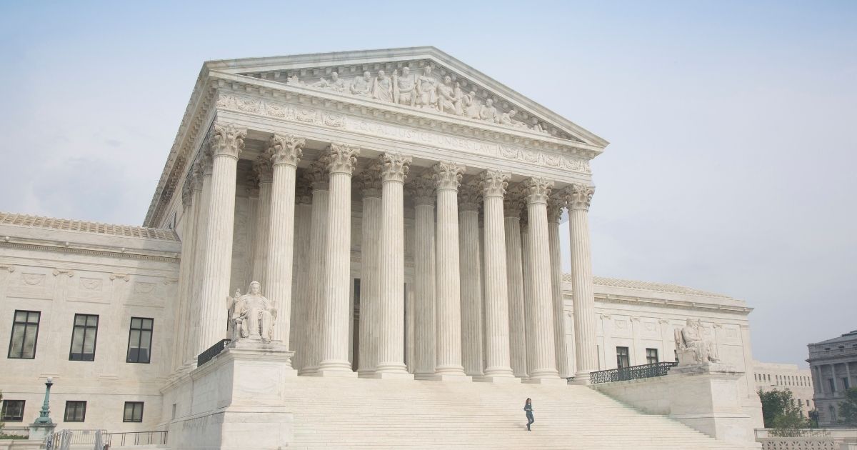 The Supreme Court building is seen in the stock image above.
