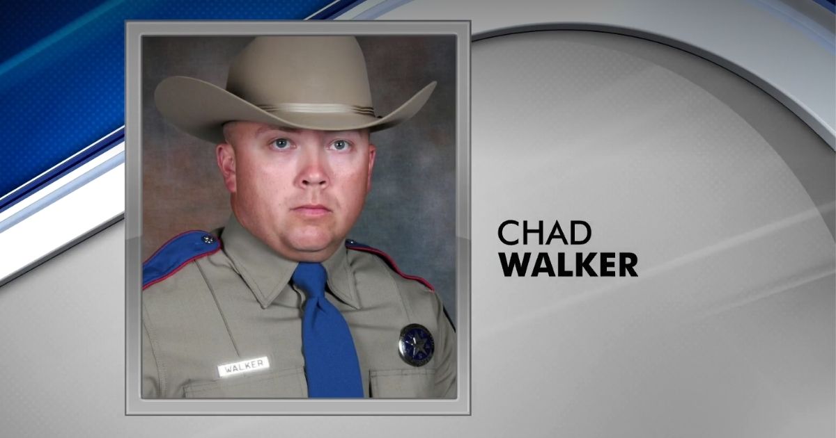 Trooper Chad Walker, 38, was shot multiple times on Friday in an attempt to help a person he thought was a disabled motorist.