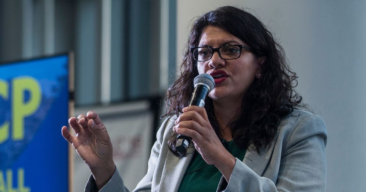 U.S. Rep. Rashida Tlaib, pictured in a file photo from 2019.
