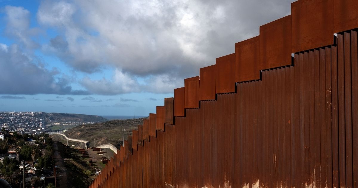 A section of the reinforced U.S.-Mexico border fence in the Otay Mesa area of San Diego County, California, is seen from Tijuana, Mexico, on Jan. 6, 2019.