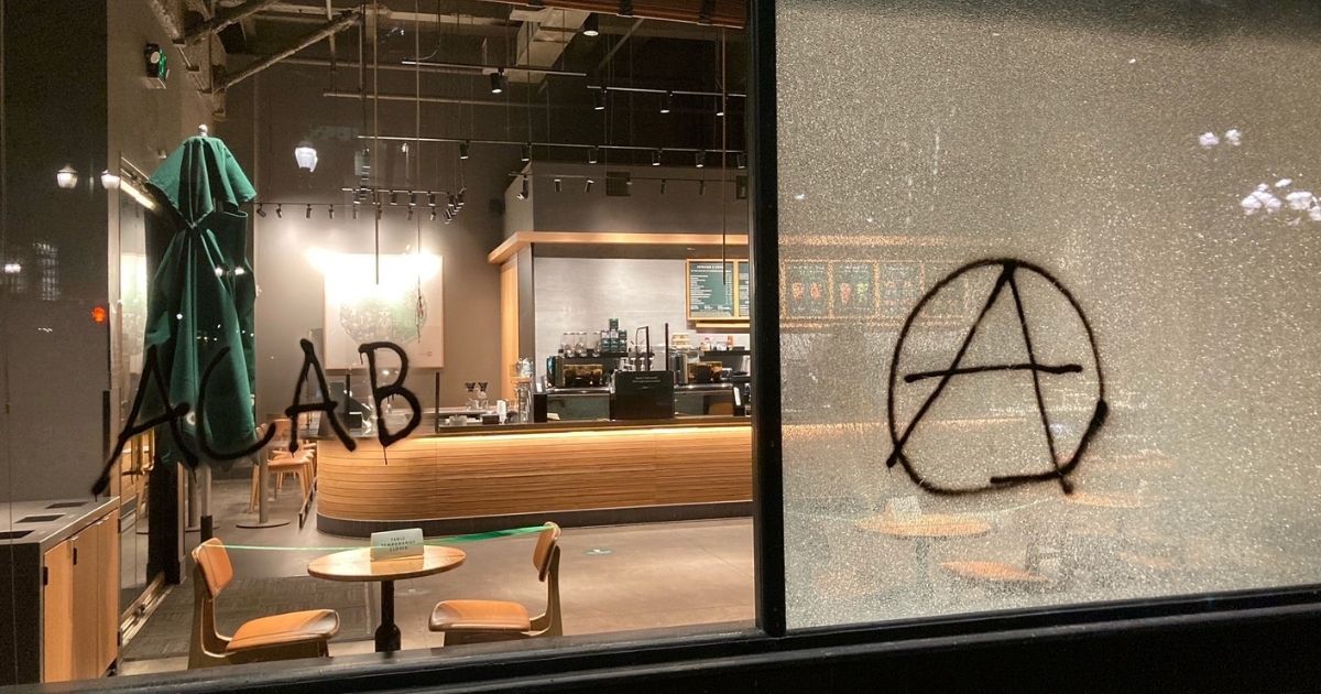 Vandalism and rioting broke out in Portland, Oregon, Tuesday night in response to the verdict in the trial of Derek Chauvin.
