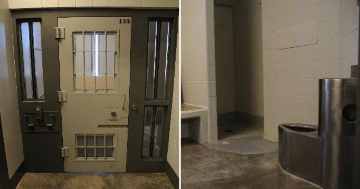 This photo shows a prison cell similar to the one Derek Chauvin is being held in.