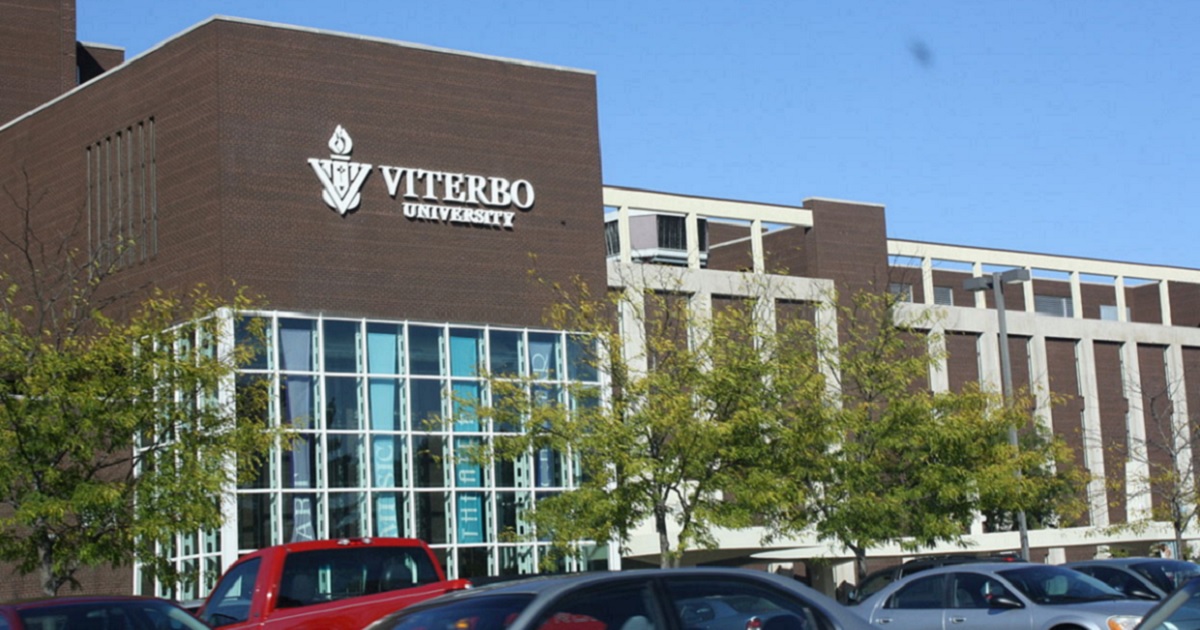 Viterboro University's fine arts building in La Crosse, Wisonsin.