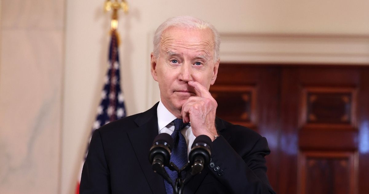 President Joe Biden delivers remarks on the conflict in the Middle East from the White House on Thursday in Washington, D.C.