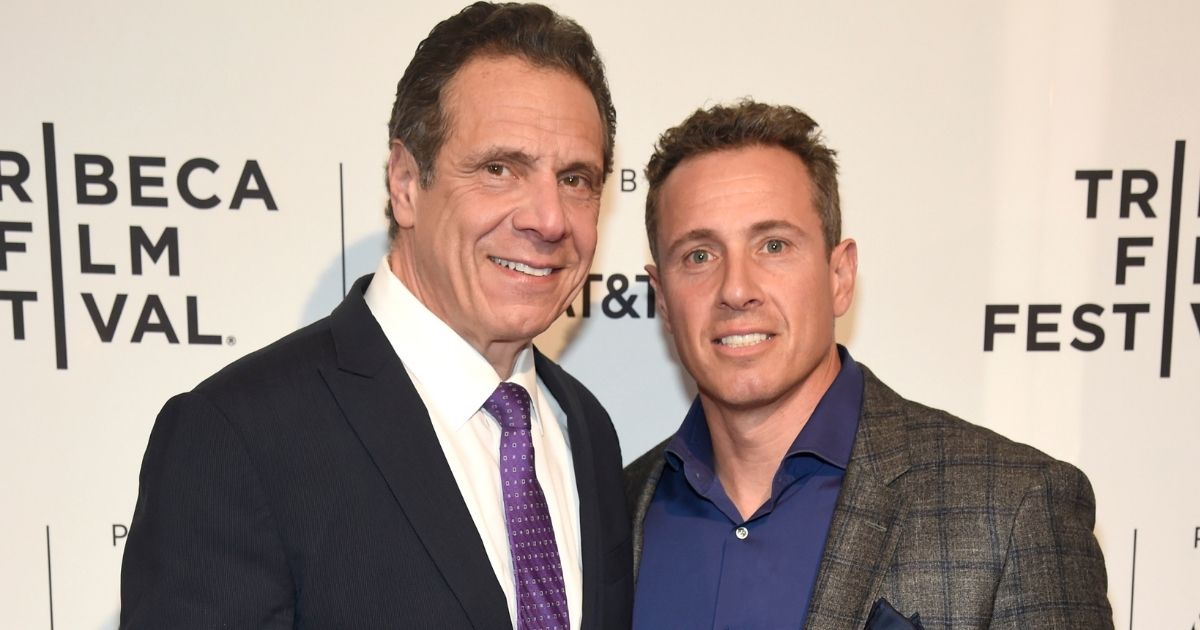 Democratic New York Gov. Andrew Cuomo, left, and CNN host Chris Cuomo attend the HBO Documentary Film "RX: Early Detection A Cancer Journey With Sandra Lee" during The Tribeca Film Festival at SVA Theater on April 26, 2018, in New York City.