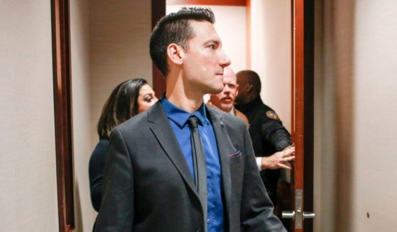 David Daleiden, a pro-life investigative journalist, arrives for court at the Harris County Courthouse on Feb. 4, 2016, in Houston.