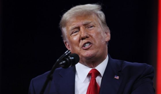 Former U.S. President Donald Trump addresses the Conservative Political Action Conference held in the Hyatt Regency on Feb. 28 in Orlando, Florida.