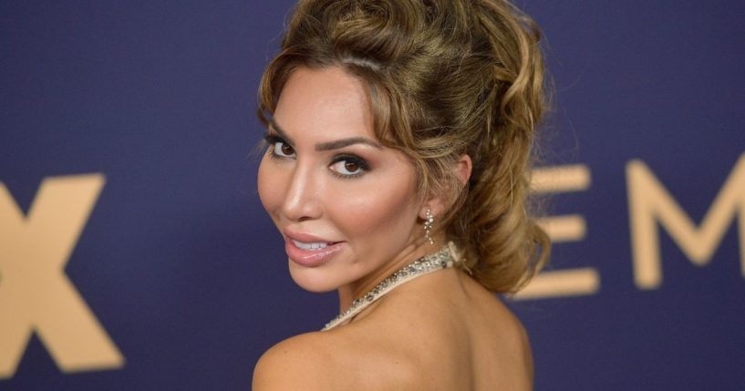 Farrah Abraham of MTV's "Teen Mom" attends the 71st Emmy Awards at Microsoft Theater on Sept. 22, 2019, in Los Angeles.