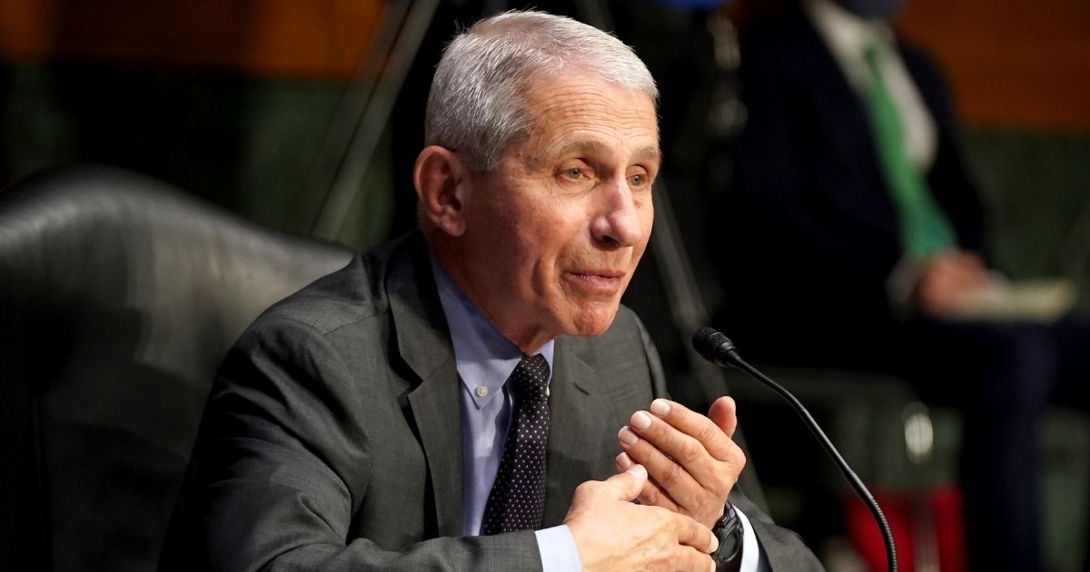 Dr. Anthony Fauci, director of the National Institute of Allergy and Infectious Diseases, arrives for a hearing to discuss the ongoing federal response to COVID-19 on Tuesday in Washington, D.C.