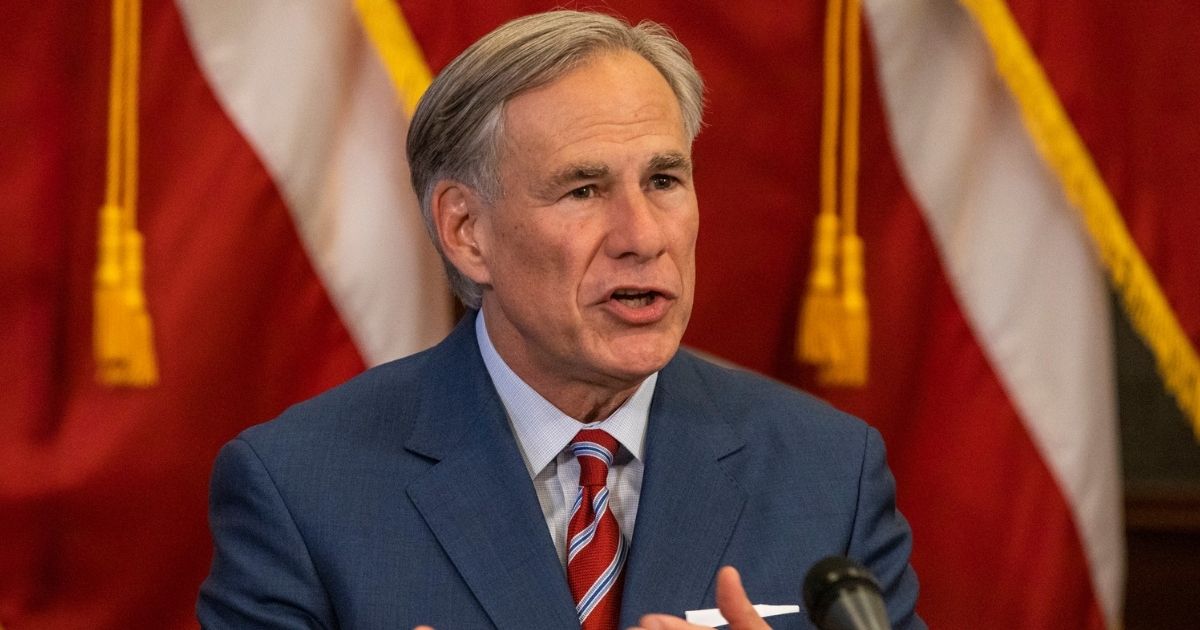 Texas Gov. Greg Abbott speaks at a news conference at the Texas State Capitol on May 18, 2020 in Austin, Texas.