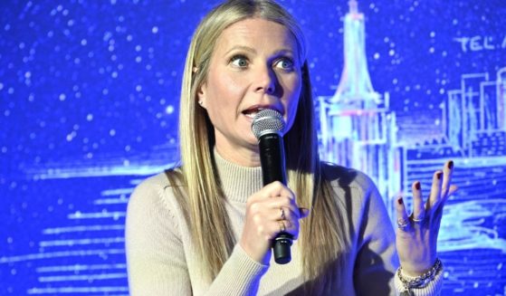 Actress Gwyneth Paltrow hosts a panel discussion at the JVP International Cyber Center grand opening on Feb. 3, 2020, in New York City.