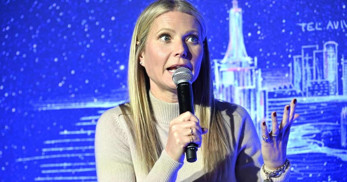 Actress Gwyneth Paltrow hosts a panel discussion at the JVP International Cyber Center grand opening on Feb. 3, 2020, in New York City.