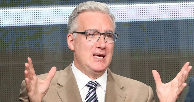 TV personality Keith Olbermann speaks onstage at the ESPN portion of the 2013 Summer Television Critics Association tour at the Beverly Hilton Hotel on July 24, 2013, in Beverly Hills, California.