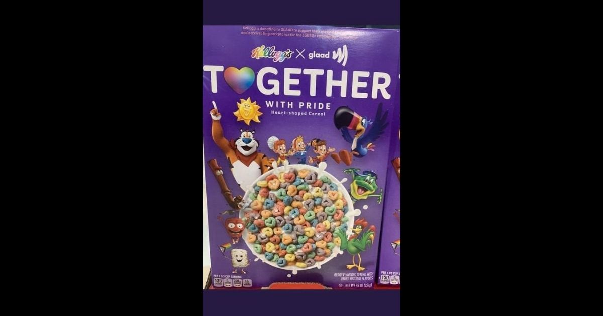 Kellogg's relesed a "Together with Pride," product in partner with GLAAD.
