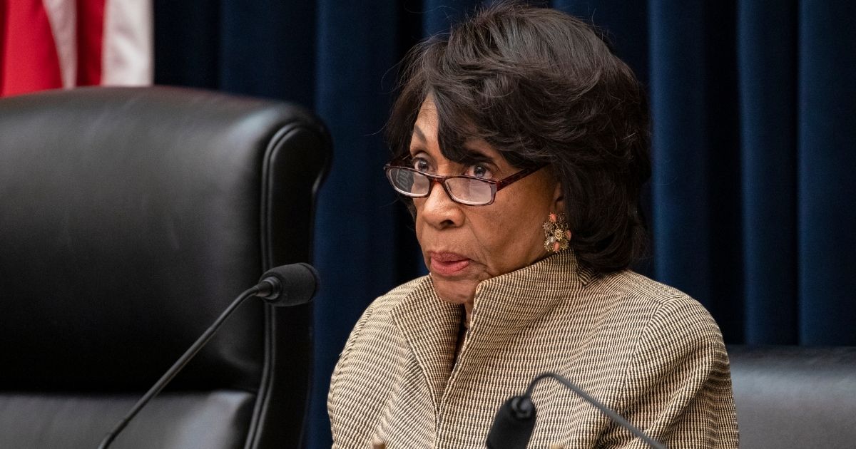 Democratic Rep. Maxine Waters of California questions former members speaks during a House Financial Services Committee hearing on Capitol Hill on March 11, 2020, in Washington, D.C.