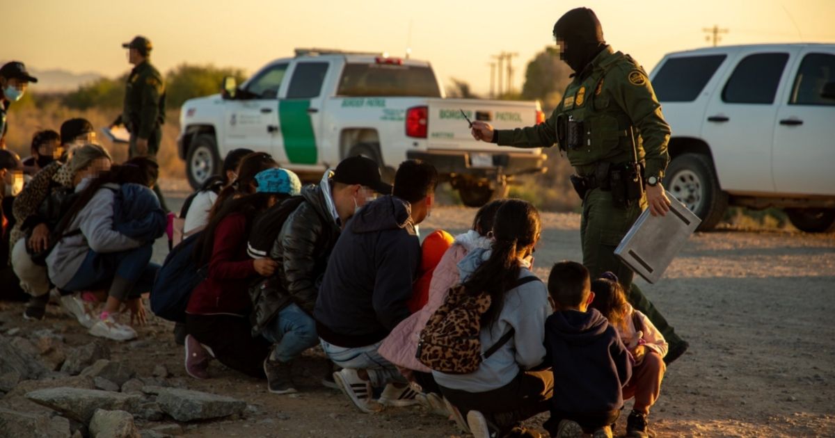 Chief Patrol Agent Chris Clem tweeted images on Monday that show migrants apprehended by the Yuma Sector.