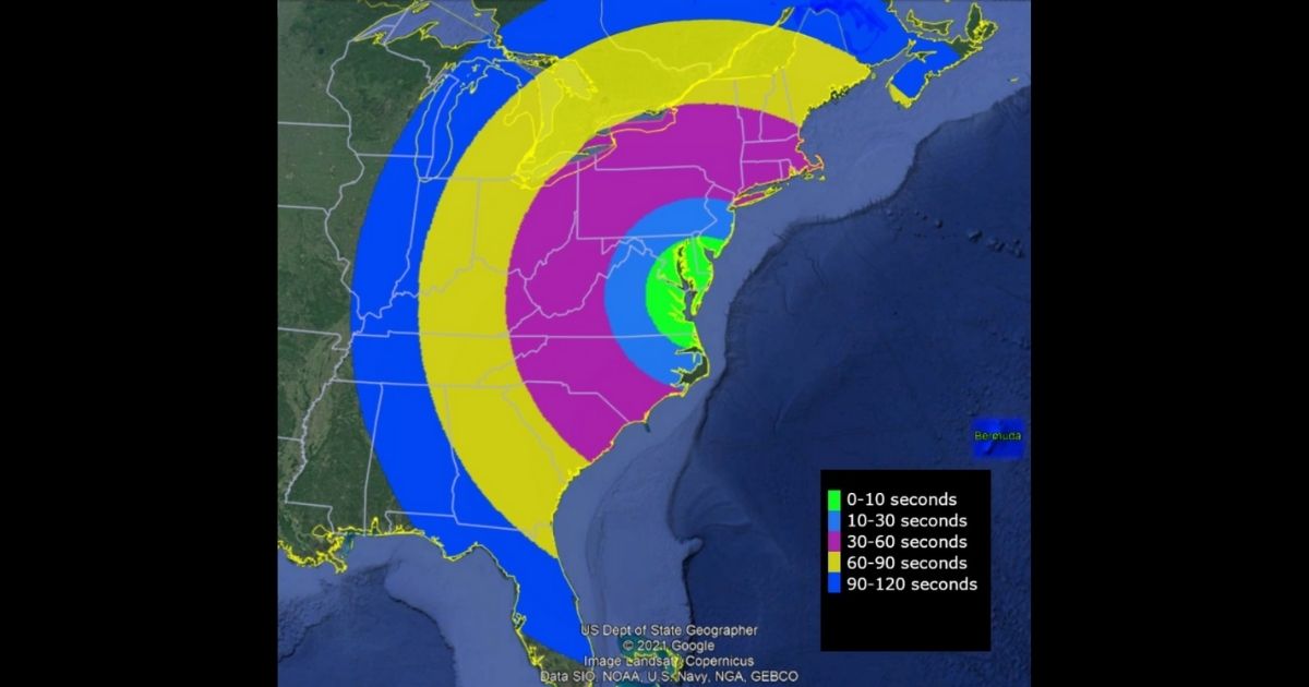 A NASA rocket launch has been planned for Sunday, and a visibility map released by the agency depicts where the rocket may be able to be seen.