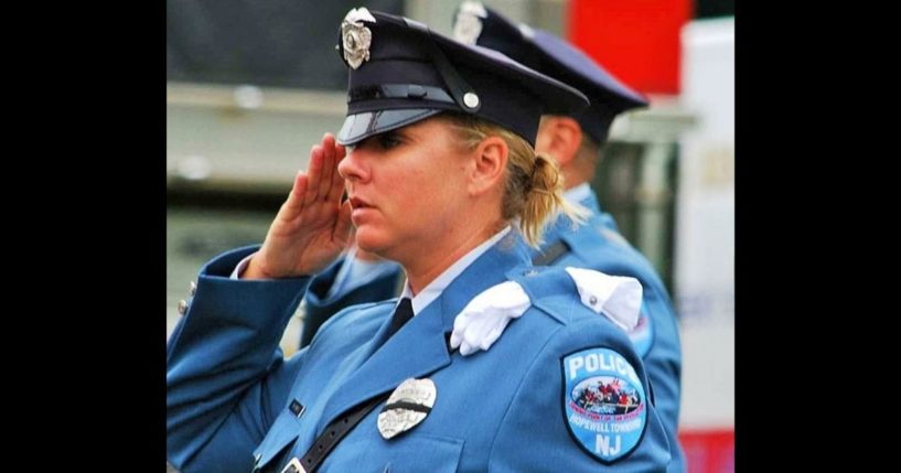 Former New Jersey police officer Sara Erwin was allegedly fired from her position due to a Facebook post.