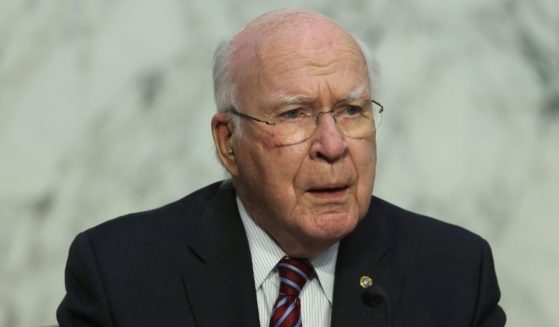 Democratic Committee Chairman Sen. Patrick Leahy of Vermont speaks during a hearing before the Senate Appropriations Committee at Hart Senate Office Building on May 12 on Capitol Hill in Washington, D.C.