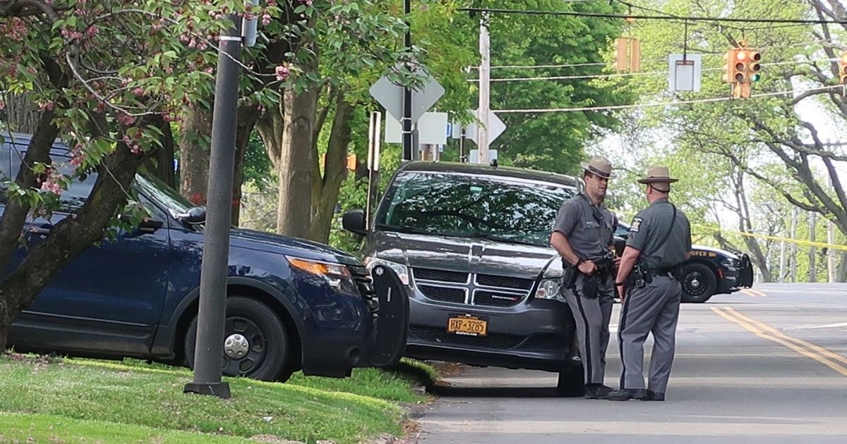 State police troopers spent several hours searching the home of Granison and Warren on Wednesday, saying it was part of a criminal investigation but disclosing no details.