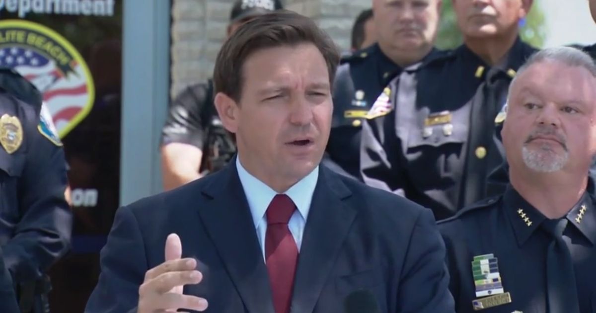 Standing among law enforcement officers, Republican Gov. Ron DeSantis of Florida said Wednesday that the state will provide $1,000 bonuses to all police officers, firefighters and paramedics in the state.