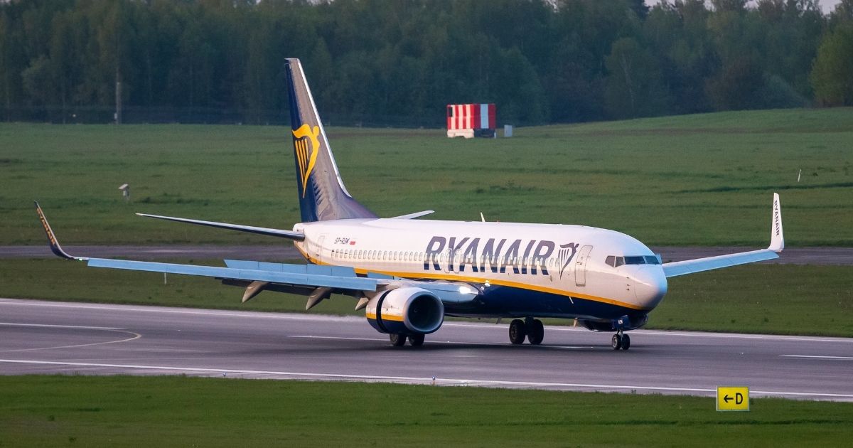 In this May 23, 2021, file photo, a Ryanair jet that carried opposition figure Raman Pratasevich was diverted to Minsk, Belarus, after a bomb threat.