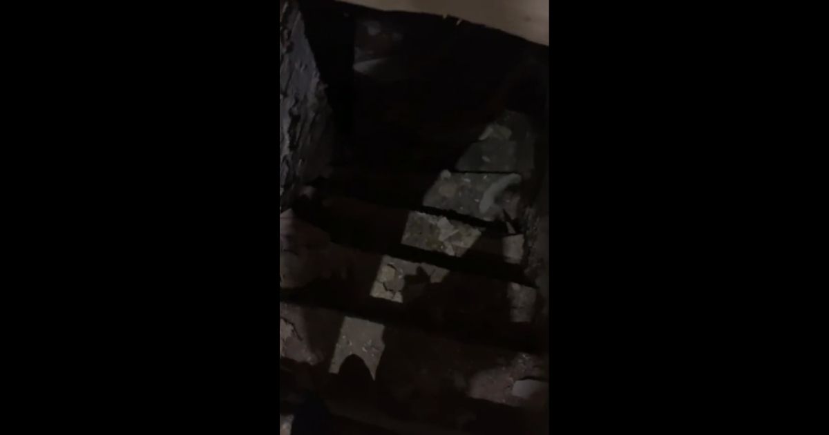 A U.K. woman discovered a hidden stairwell inside a cupboard and posted about it on TikTok.