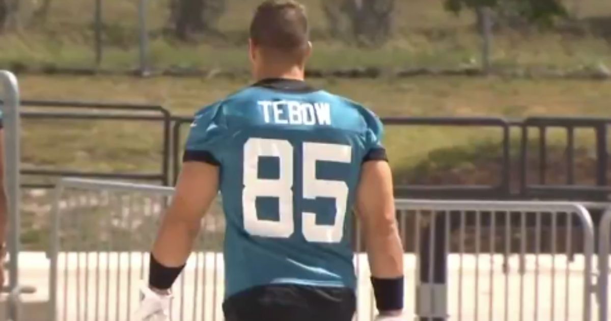 Tim Tebow's new Jacksonville Jaguars jersey has quickly become a bestselling item on NFLShop.com just one day after the former Heisman Trophy winner officially signed with the team as a tight end.