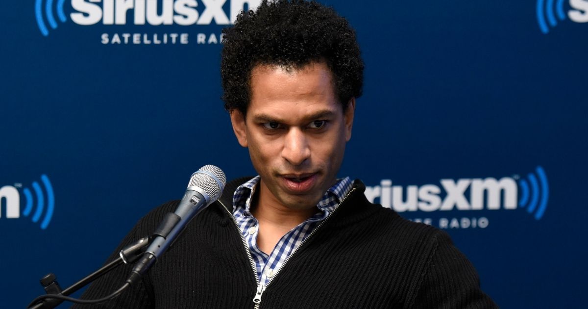 Writer Toure Neblett takes part in SiriusXM's "Town Hall" with L.A. Reid at the SiriusXM Studios on Feb. 1, 2016, in New York City.