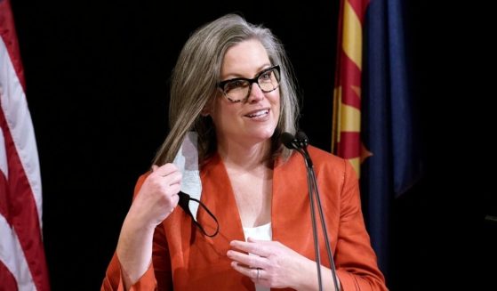Arizona Secretary of State Katie Hobbs is pictured in a December file photo.