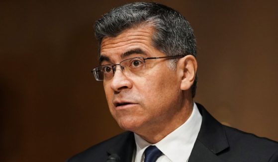 Xavier Becerra, then-nominee for secretary of health and human services, answers questions during his confirmation hearing before the Senate Finance Committee on Capitol Hill in Washington on Feb. 24.