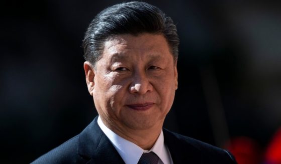 Chinese President Xi Jinping looks on before a meeting to sign trade agreements on its Belt and Road Initiative in Rome on March 23, 2019.