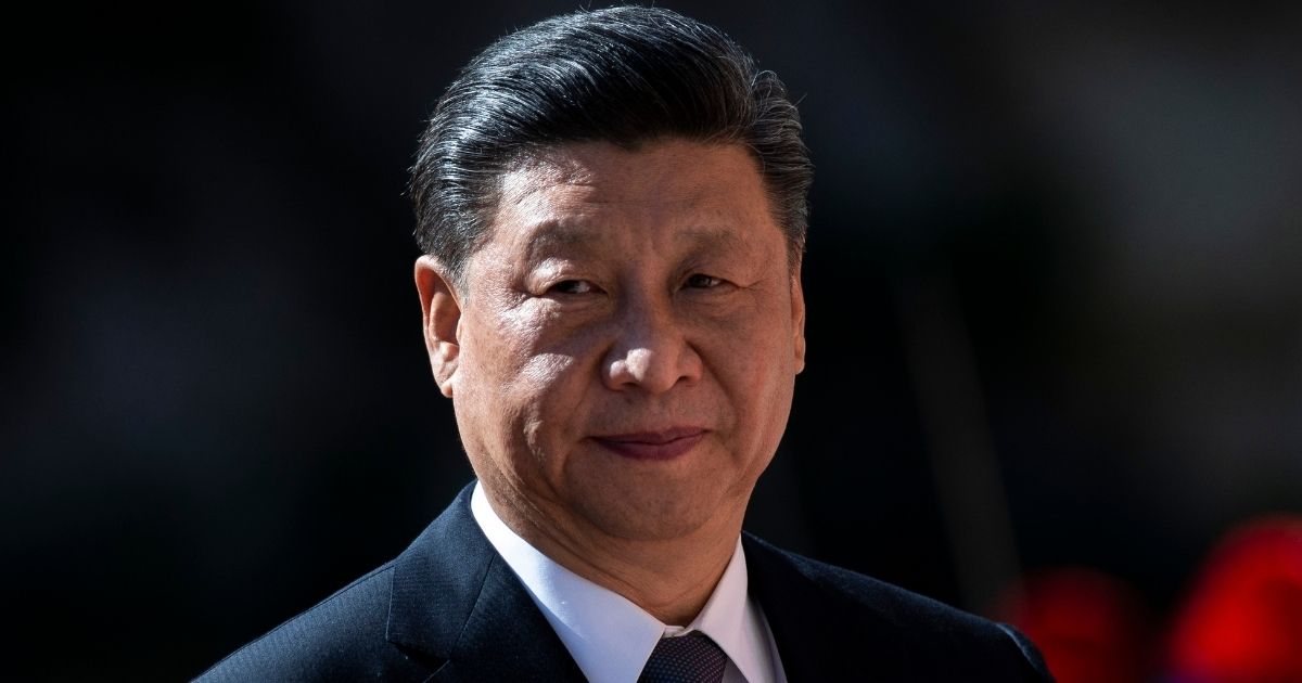 Chinese President Xi Jinping looks on before a meeting to sign trade agreements on its Belt and Road Initiative in Rome on March 23, 2019.