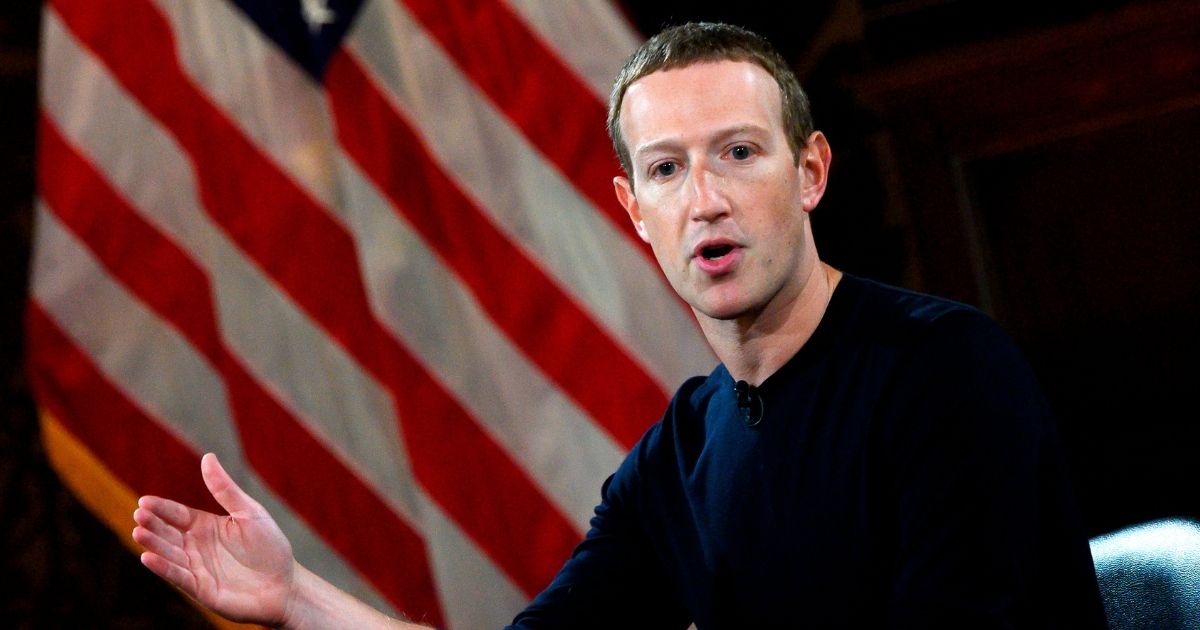 Facebook founder Mark Zuckerberg speaks at Georgetown University in Washington, D.C., on Oct. 17, 2019.