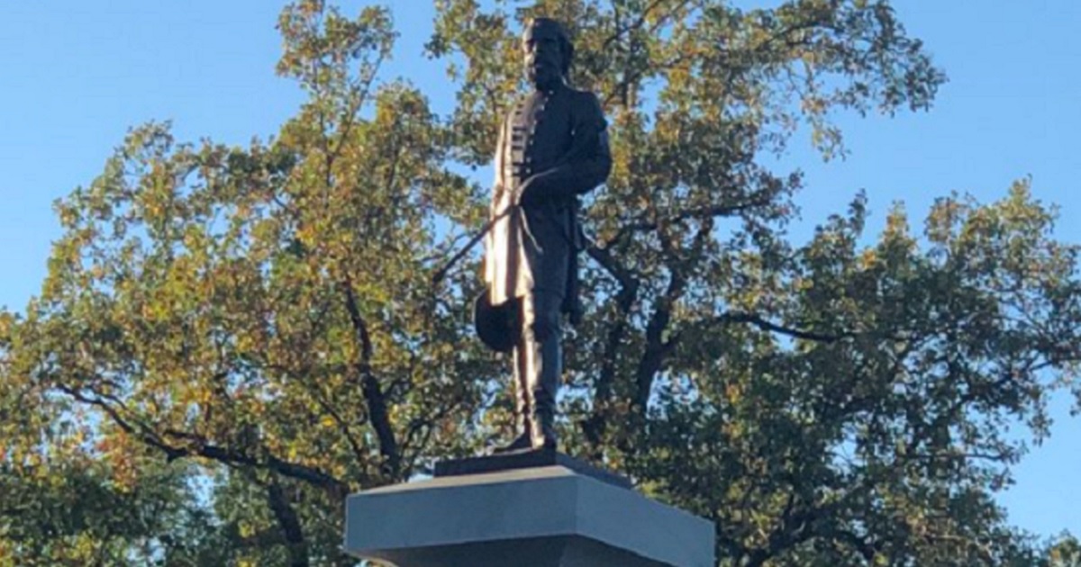 Memorial to Confederate Gen. A.P. Hill in Richmond, Virginia.