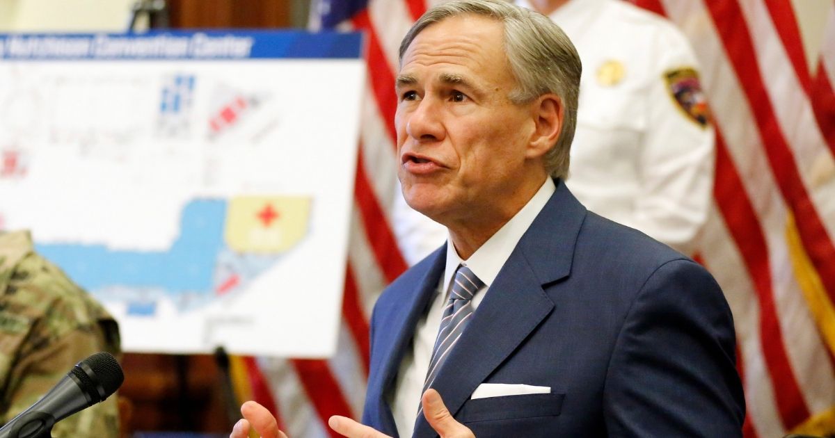 Texas Gov. Greg Abbott speaks during a news conference at the Texas State Capitol on March 29, 2020, in Austin, Texas.