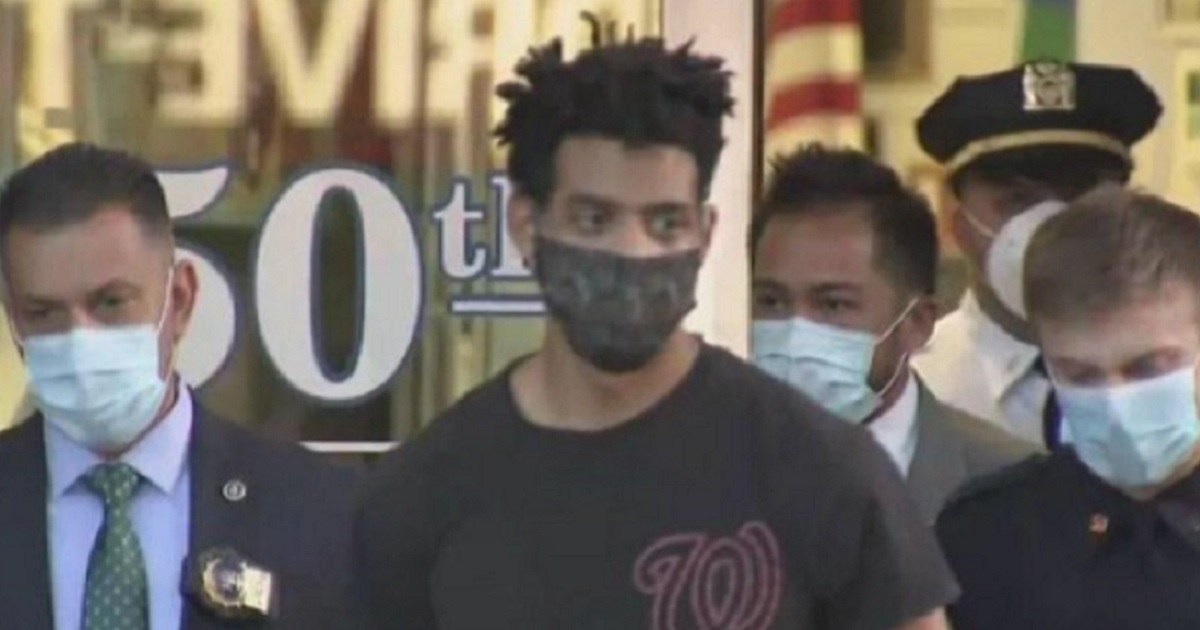 Jordan Burnette, a suspect in a series of synagogue vandal attacks in New York City.