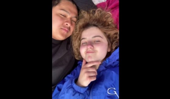 Police have discovered a video of a teenage couple recorded days after the pair allegedly killed the girl's father and attempted to mutilate his corpse.