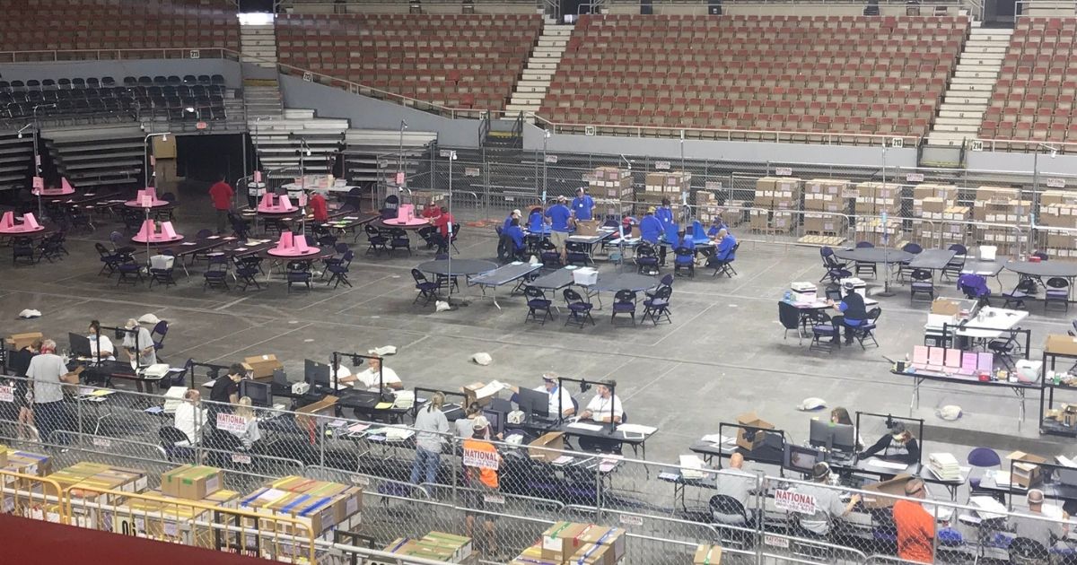 The Maricopa County, Arizona, audit team reported on Tuesday that the hand count of the 2.1 million ballots cast in November's general election is almost complete.
