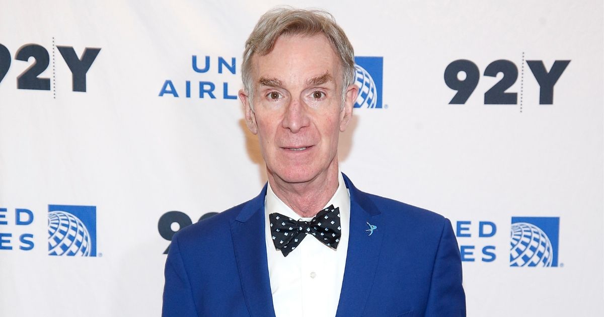 Bill Nye poses before "National Geographic's Cosmos: Possible Worlds": a screening and conversation with Neil deGrasse Tyson and Bill Nye at 92Y on March 9, 2020, in New York City.