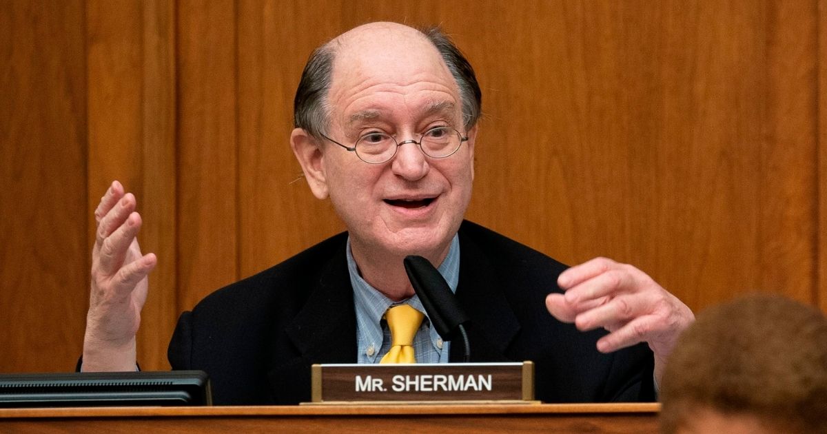 Democratic Rep. Brad Sherman of California speaks during a House Committee on Foreign Affairs hearing on Capitol Hill in Washington, on Sept. 16, 2020.