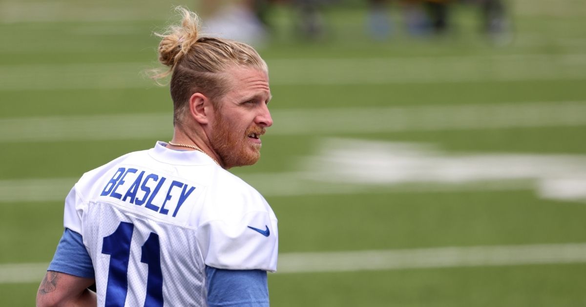 Cole Beasley, #11 of the Buffalo Bills, during OTA workouts at Highmark Stadium on June 2 in Orchard Park, New York.