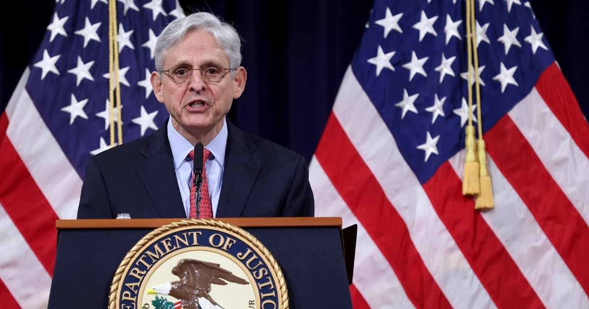 U.S. Attorney General Merrick Garland speaks during an event at the Justice Department on June 15, 2021 in Washington, D.C.
