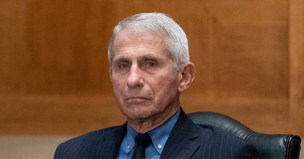 Dr. Anthony Fauci, director of the National Institute of Allergy and Infectious Diseases, listens during a Senate Appropriations Labor, Health and Human Services Subcommittee hearing on Capitol Hill on May 26, 2021, in Washington, D.C.
