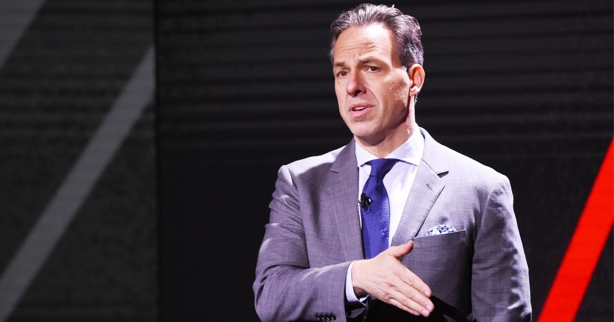 Jake Tapper of CNN’s The Lead with Jake Tapper and CNN’s State of the Union with Jake Tapper speaks onstage during the WarnerMedia Upfront 2019 show at The Theater at Madison Square Garden on May 15, 2019, in New York City.